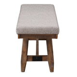 Riverdale Driftwood Dining Bench from Steve Silver - Luna Furniture