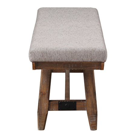 Riverdale Driftwood Dining Bench from Steve Silver - Luna Furniture