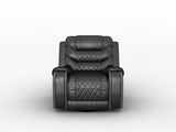 Putnam Brown Swivel Reclining Chair from Homelegance - Luna Furniture
