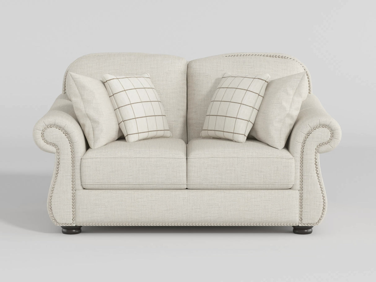 Attleboro Beige Loveseat from Homelegance - Luna Furniture
