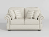 Attleboro Beige Loveseat from Homelegance - Luna Furniture