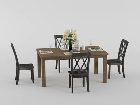 Janina Natural Dining Table from Homelegance - Luna Furniture
