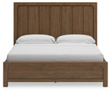 Cabalynn King Panel Bed with Dresser in Light Brown from Ashley - Luna Furniture