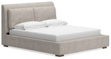 Cabalynn King Upholstered Bed and 2 Nightstands from Ashley - Luna Furniture