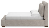 Cabalynn King Upholstered Bed and 2 Nightstands from Ashley - Luna Furniture
