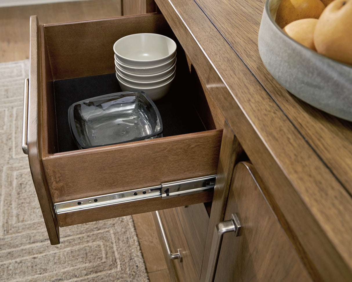 Cabalynn Light Brown Dining Server from Ashley - Luna Furniture