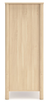 Cabinella Full Platform Panel Bed with Dresser and Chest in Tan from Ashley - Luna Furniture