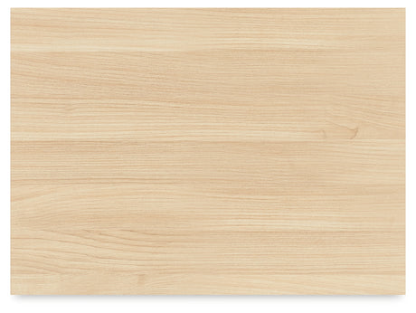 Cabinella Full Platform Panel Bed with Dresser, Chest and Nightstand in Tan from Ashley - Luna Furniture