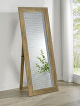 Cadence Mango Tempered Glass Full Length Standing Mirror from Coaster - Luna Furniture
