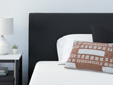 Cadmori Black Full Upholstered Platform Bed from Ashley - Luna Furniture