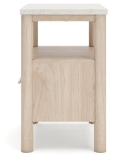 Cadmori Queen Upholstered Panel Bed with Dresser and 2 Nightstands in Two-tone from Ashley - Luna Furniture