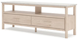 Cadmori Two-tone 71" TV Stand from Ashley - Luna Furniture
