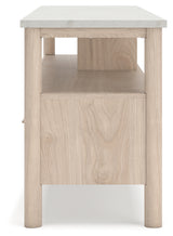 Cadmori Two-tone 71" TV Stand from Ashley - Luna Furniture