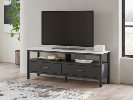 Cadmori Two-tone 71" TV Stand from Ashley - Luna Furniture