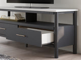 Cadmori Two-tone 71" TV Stand from Ashley - Luna Furniture