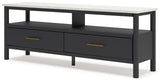 Cadmori Two-tone 71" TV Stand from Ashley - Luna Furniture