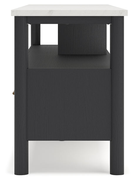 Cadmori Two-tone 71" TV Stand from Ashley - Luna Furniture