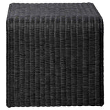 Cahya Black 3-Piece Rattan Coffee and End Table Set from Coaster - Luna Furniture