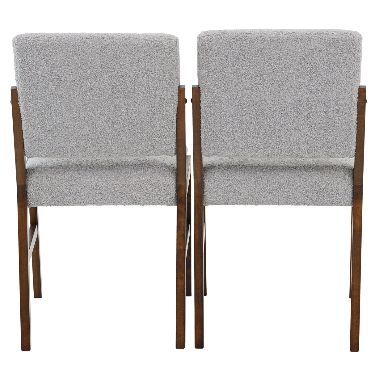 Caldwell Light Gray Boucle Dining Chair from Midinmod - Luna Furniture