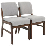 Caldwell Light Gray Boucle Dining Chair from Ashcroft Furniture - Luna Furniture
