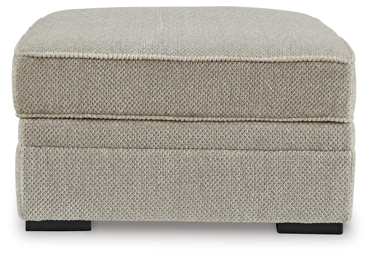Calnita Chair and Ottoman in Sisal from Ashley Furniture - Luna Furniture