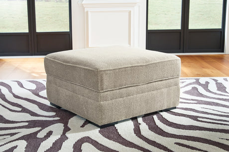 Calnita Chair and Ottoman in Sisal from Ashley - Luna Furniture