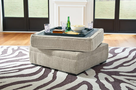 Calnita Chair and Ottoman in Sisal from Ashley - Luna Furniture