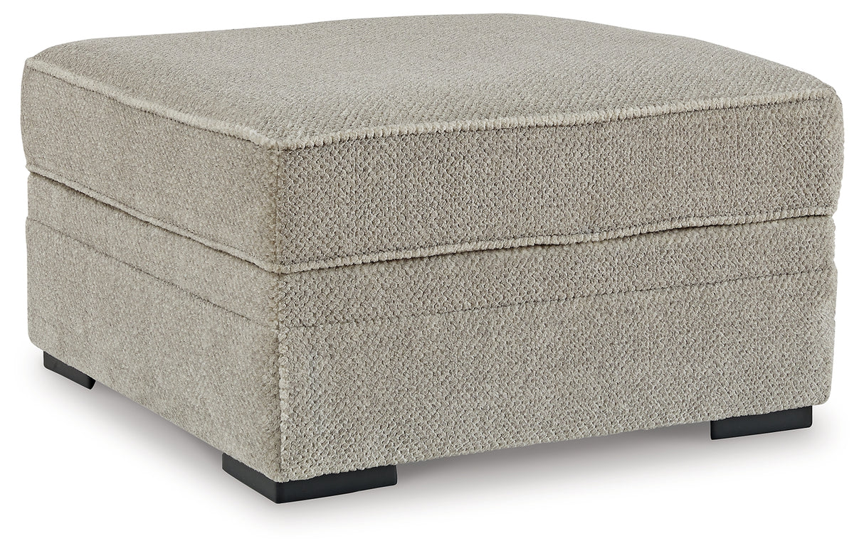 Calnita Chair and Ottoman in Sisal from Ashley Furniture - Luna Furniture