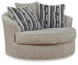 Calnita Chair and Ottoman in Sisal from Ashley Furniture - Luna Furniture