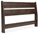 Calverson Mocha Full Panel Headboard with Dresser, Chest and Nightstand from Ashley - Luna Furniture