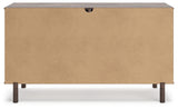 Calverson Mocha Full Panel Headboard with Dresser, Chest and Nightstand from Ashley - Luna Furniture
