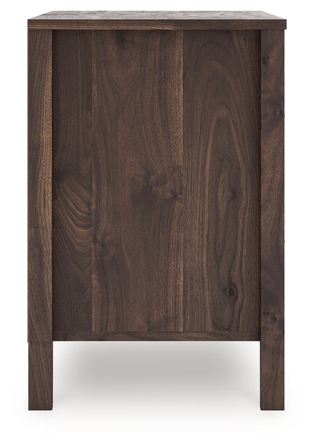 Calverson Mocha Nightstand from Ashley - Luna Furniture