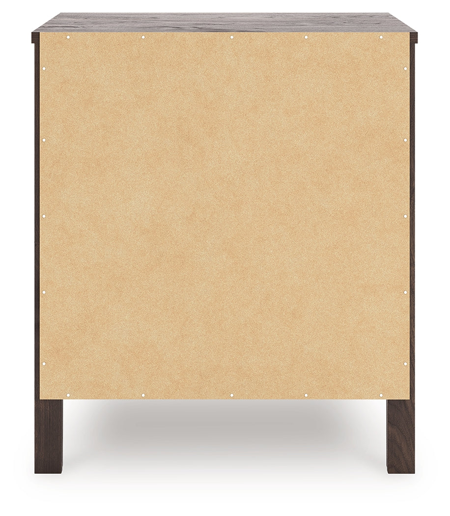 Calverson Mocha Nightstand from Ashley Furniture - Luna Furniture