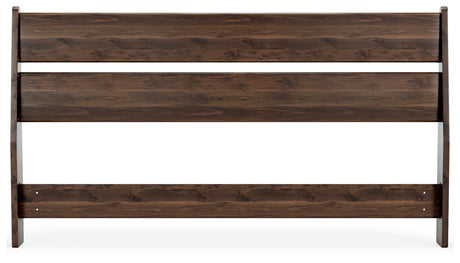 Calverson Mocha Queen Panel Headboard with Dresser and 2 Nightstands from Ashley Furniture - Luna Furniture