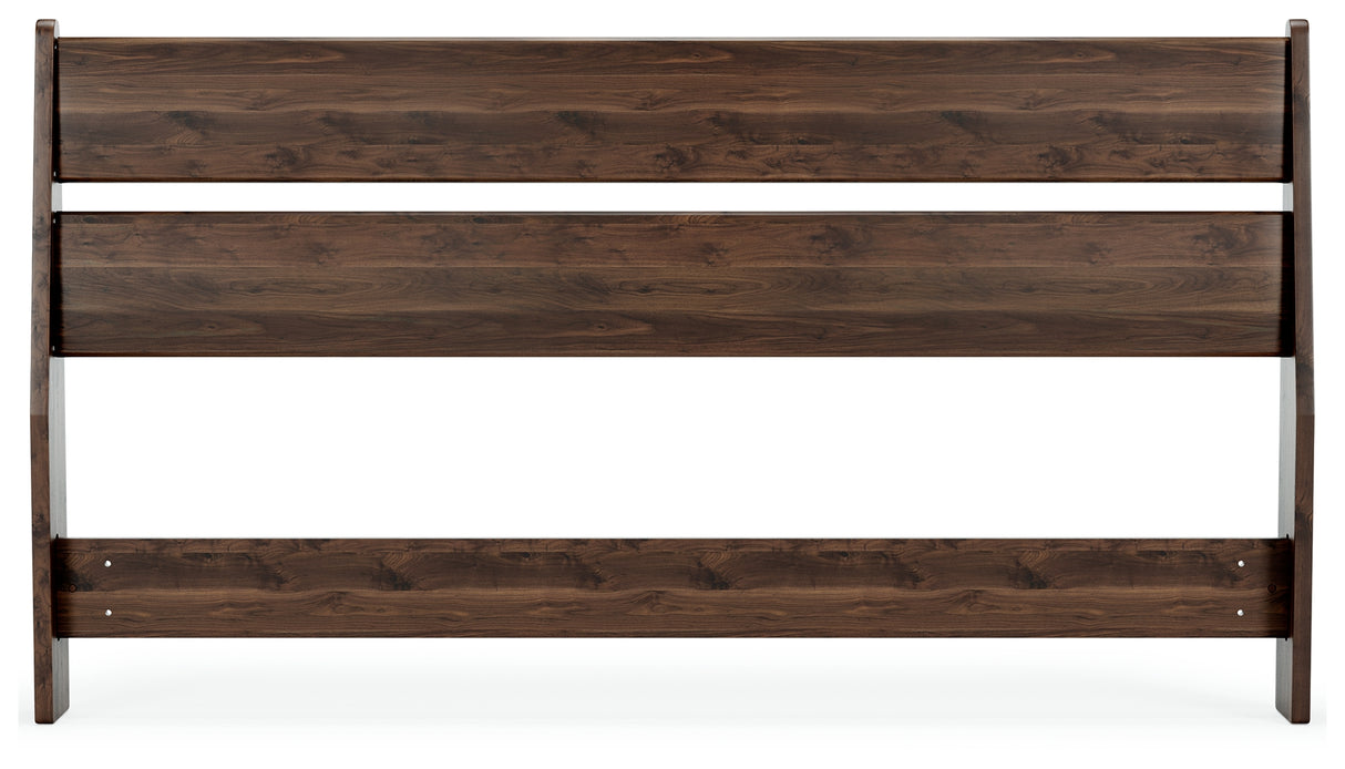 Calverson Mocha Queen Panel Headboard with Dresser and Chest from Ashley Furniture - Luna Furniture