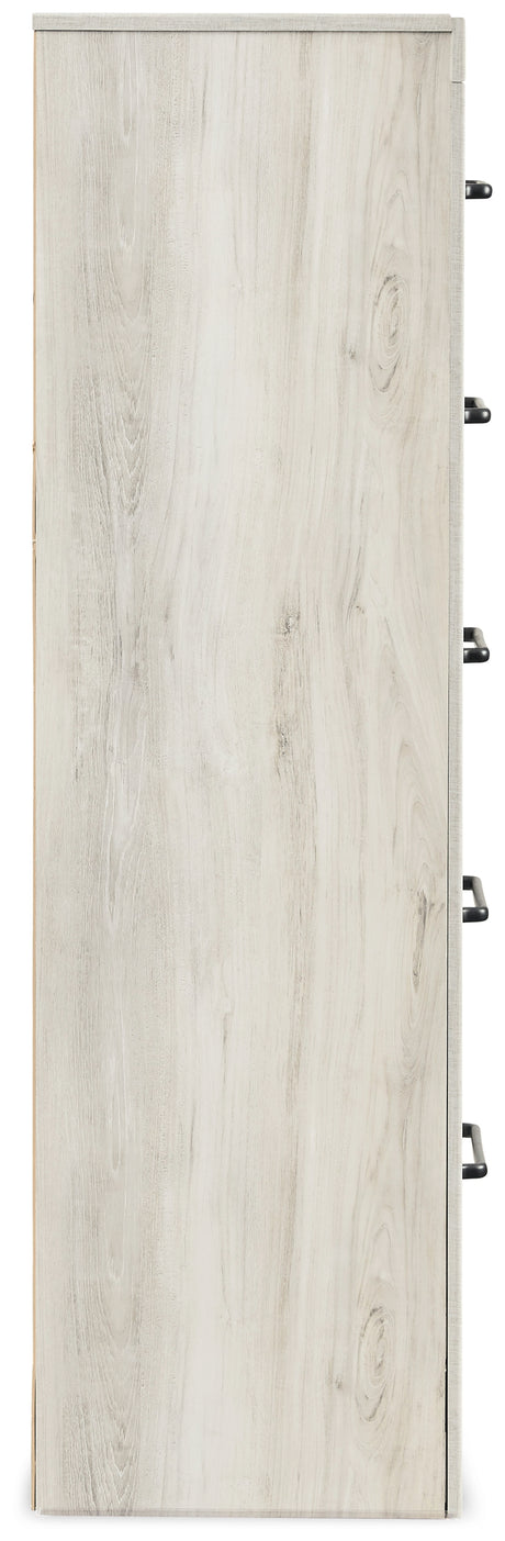 Cambeck Whitewash King Panel Bed, Dresser, Chest and 2 Nightstands from Ashley - Luna Furniture