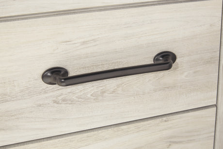 Cambeck Whitewash King Panel Storage Bed, Dresser and Nightstand from Ashley - Luna Furniture