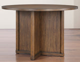 Cambridge Burnished Chestnut Dining Set with Folding Removable Game Top from Steve Silver - Luna Furniture