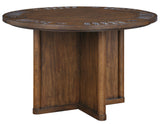 Cambridge Burnished Chestnut Dining Set with Folding Removable Game Top from Steve Silver - Luna Furniture
