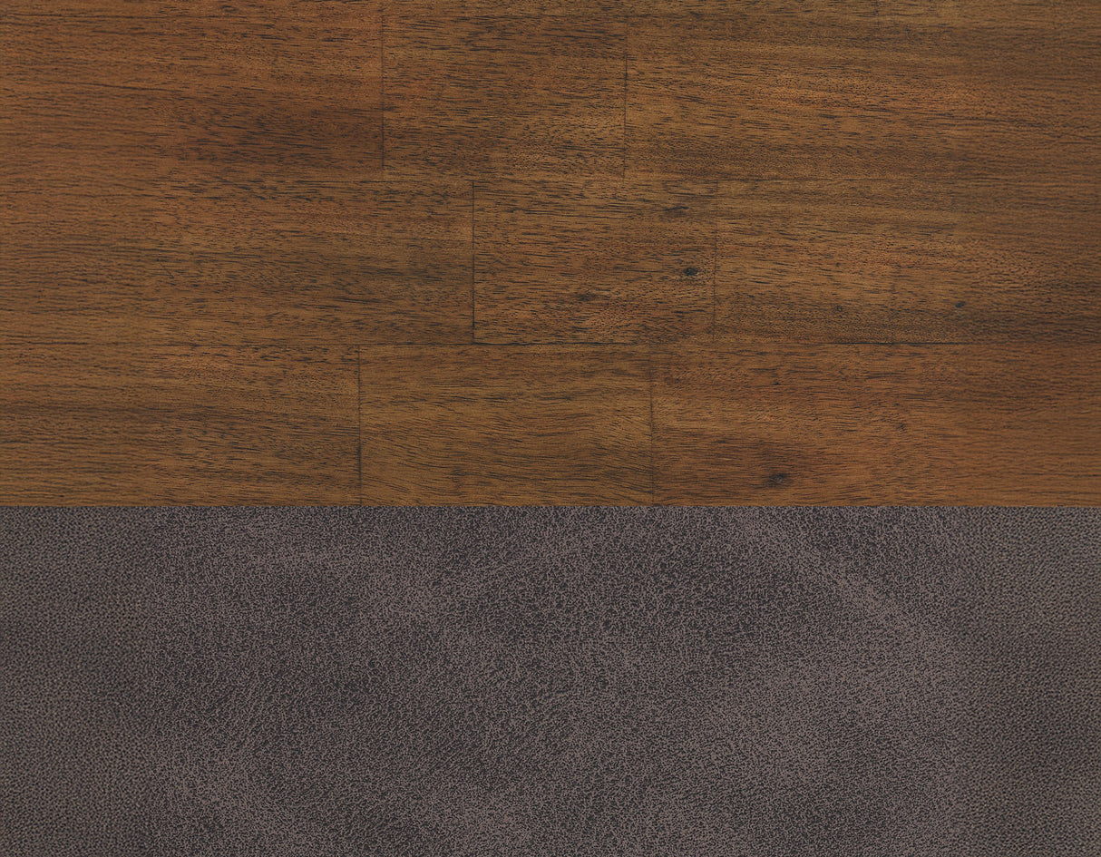 Cambridge Burnished Chestnut Vegan Leather Side Chair, Set of 2 from Steve Silver - Luna Furniture