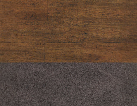 Cambridge Burnished Chestnut Vegan Leather Side Chair, Set of 2 from Steve Silver - Luna Furniture