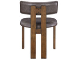 Cambridge Burnished Chestnut Vegan Leather Side Chair, Set of 2 from Steve Silver - Luna Furniture