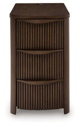 Camdill Dark Brown Chairside End Table from Ashley - Luna Furniture