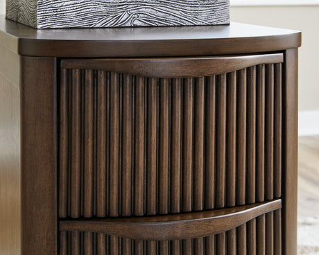 Camdill Dark Brown Chairside End Table from Ashley - Luna Furniture