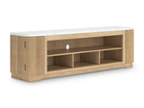 Camdill Light Brown 80" TV Stand from Ashley - Luna Furniture