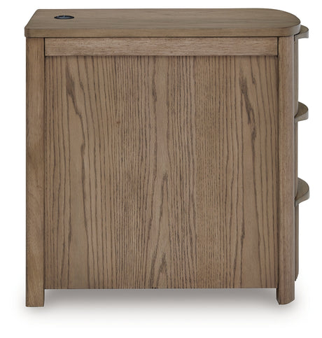 Camdill Light Brown Chairside End Table from Ashley - Luna Furniture