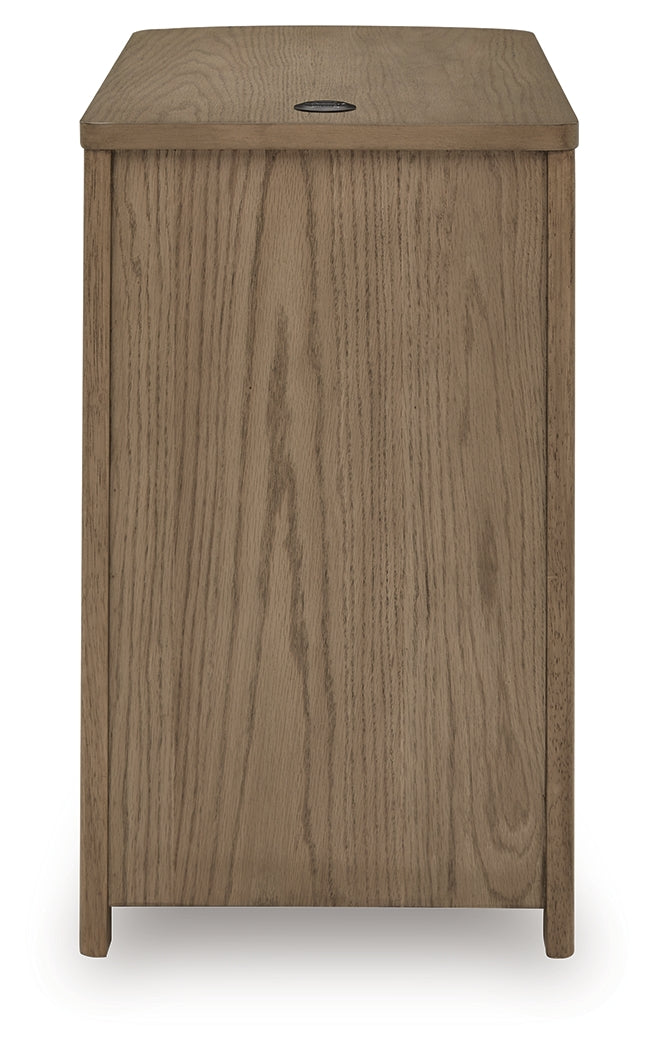 Camdill Light Brown Chairside End Table from Ashley - Luna Furniture