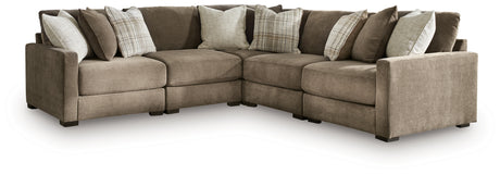 Camellia-Court Coffee 5-Piece Sectional from Ashley Furniture - Luna Furniture