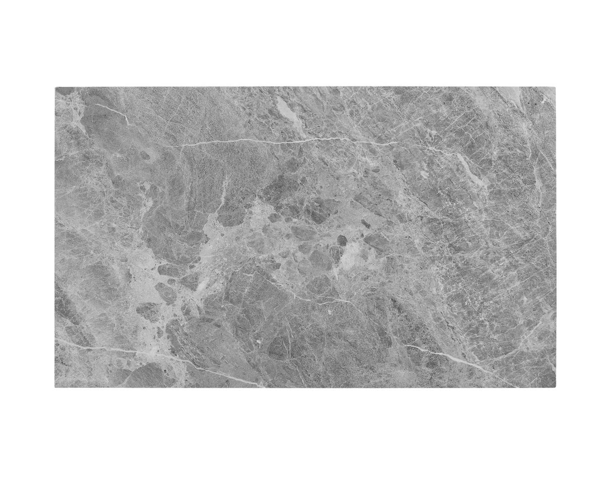 Camila Black/Gray Rectangular Marble Top Dining Room Set from Steve Silver - Luna Furniture