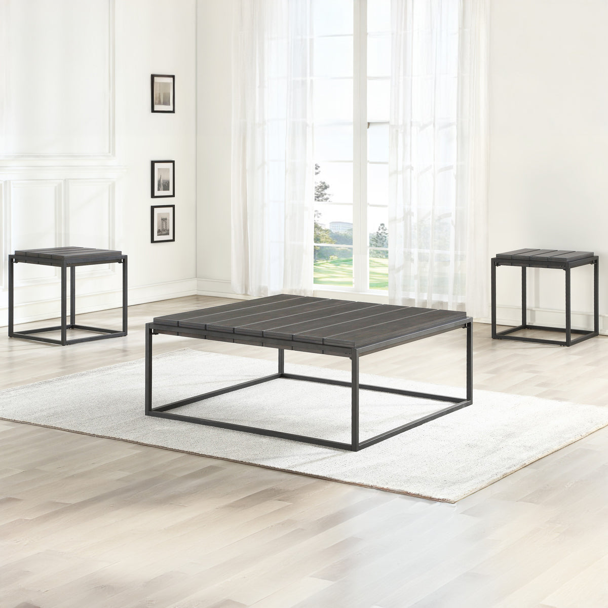 Tekoa Walnut Coffee Table from Steve Silver - Luna Furniture